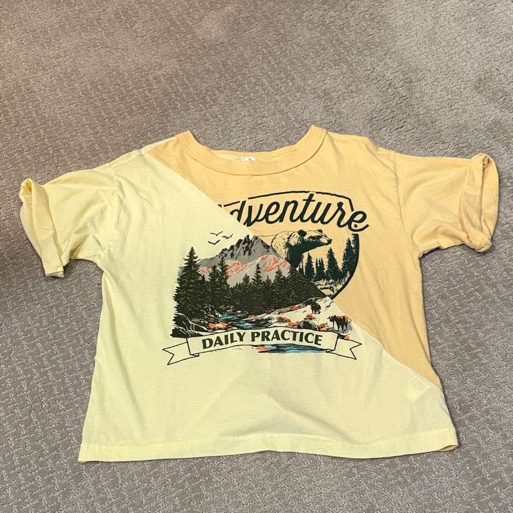 3 for $33 Adventure Daily Practice Women's Tee - Yellow